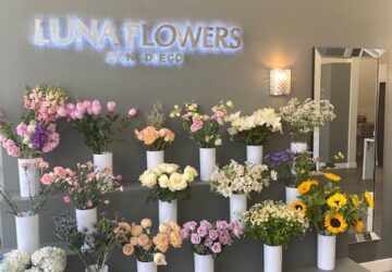 Fantastic Luna Flowers Next to LeoFitLabs