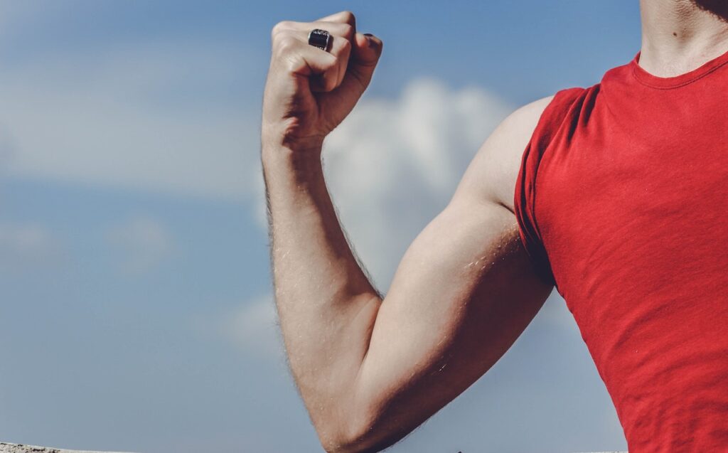 muscle tone man
