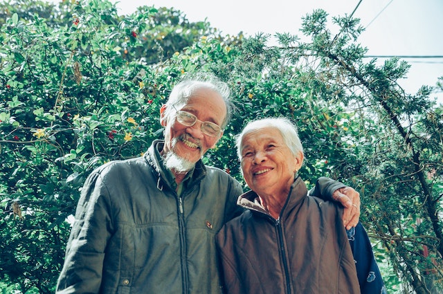 happy old people